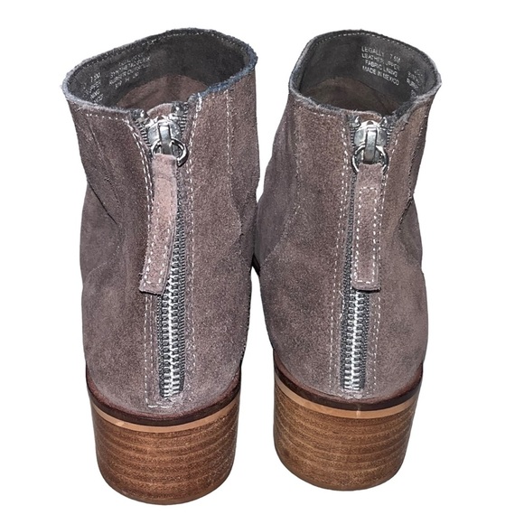 Steve Madden Women’s Gray Legally Suede Booties Boots Shoes size 7.5 - Picture 8 of 13